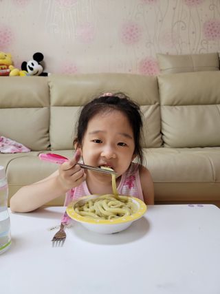 [푸딩팩토리] 로제누들떡볶이 500g / 까르보나라크림누들떡볶이 500g — 4점을 준 리뷰어가 2022년 8월 올린 사용 사진