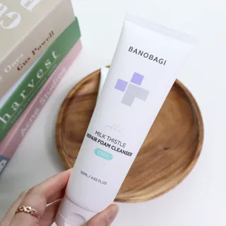 바노바기 코스메틱 바노바기 밀크씨슬 리페어 시카 폼 클렌저 플러스 120ml + 선스크린 플러스 50ml — 5점을 준 리뷰어가 2023년 7월 올린 사용 사진