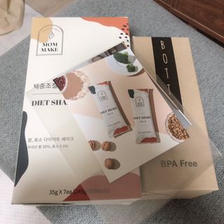 [맘메이크] 체중조절 다이어트 쉐이크 — 5점을 준 리뷰어가 2021년 8월 올린 사용 사진