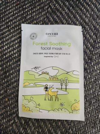 세뚜아(Cettua) 나우[세뚜아] 포레스트 수딩 마스크 Cettual Forest  Soothing Mask 4매 — 5점을 준 리뷰어가 2024년 3월 올린 사용 사진
