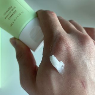 스킨큐어 산다화 울트라 젠틀 약산성 세안제 — 5점을 준 리뷰어가 2023년 3월 올린 사용 사진