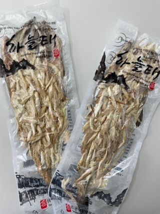 [오늘바스켓] 용대리 손질하늘태 130g — 5점을 준 리뷰어가 2021년 5월 올린 사용 사진