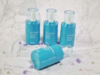 아로메르 리바이탈라이징 블루밍 앰플 10ml x 4ea — 5점을 준 리뷰어가 2021년 8월 올린 사용 사진