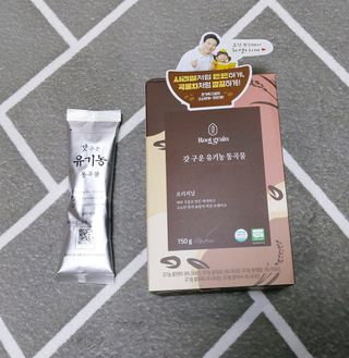 씨알푸드 유기농 쌀 시리얼 390g + 갓 구운 유기농 발아통곡물 150g — 5점을 준 리뷰어가 2021년 12월 올린 사용 사진