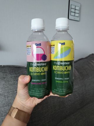 더그레잇티 콤부차 300ml *12개입 (오리지널 6개+베리리치 6개) — 5점을 준 리뷰어가 2022년 7월 올린 사용 사진