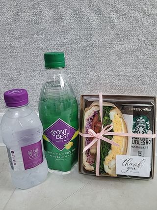 몽베스트 Montbest with Sparkling water Lemon OR Lime 20병(랜덤) — 5점을 준 리뷰어가 2022년 6월 올린 사용 사진