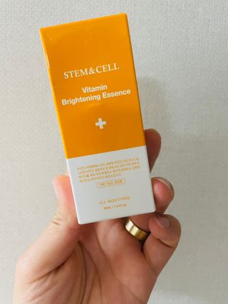 체르엠 스템앤셀 비타민 브라이트닝 에센스 30ml 1개 — 4점을 준 리뷰어가 2021년 9월 올린 사용 사진