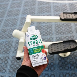 셀렉스스포츠 셀렉스 스포츠 웨이 프로틴 복숭아_ 330ml x 12팩 — 5점을 준 리뷰어가 2021년 3월 올린 사용 사진