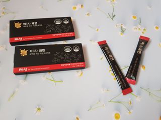 새롬바이오 리생 [미쾌변] 차전자피 식이섬유 건강기능식품 3팩 — 4점을 준 리뷰어가 2021년 6월 올린 사용 사진