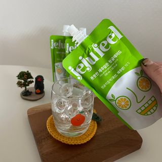 JEJUFEEL 풋풋한 제주담은 청귤에이드 — 3점을 준 리뷰어가 2022년 10월 올린 사용 사진