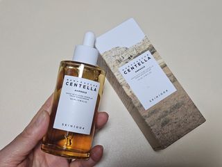 [스킨1004] 마다가스카르 센텔라 앰플 100ml — 3.5점을 준 리뷰어가 2024년 5월 올린 사용 사진