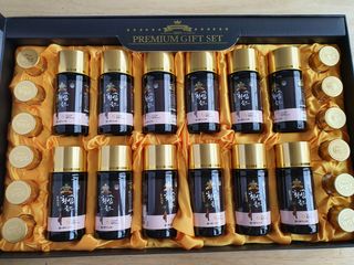서울약사신협_프리미엄황삼골드_3.75g x 12환+75mgx12병 — 5점을 준 리뷰어가 2021년 1월 올린 사용 사진