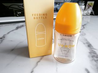 유비맘 PPSU 젖병 노꼭지_200ml_컬러 랜덤 발송 — 5점을 준 리뷰어가 2021년 1월 올린 사용 사진