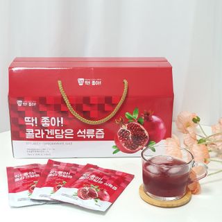 미쁨생활건강 콜라겐 담은 석류즙 70ml x 30포 — 5점을 준 리뷰어가 2021년 9월 올린 사용 사진