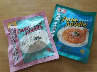 [푸딩팩토리] 로제누들떡볶이 500g / 까르보나라크림누들떡볶이 500g — 5점을 준 리뷰어가 2022년 7월 올린 사용 사진