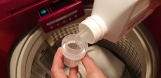 (주)바른양품 바른양품 친환경 세탁세제 1L — 5점을 준 리뷰어가 2022년 1월 올린 사용 사진