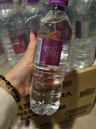 몽베스트 [MONTBEST] 500mL 20병 — 5점을 준 리뷰어가 2022년 4월 올린 사용 사진