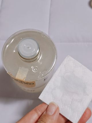 [후르디아] 눈시림없는 올영 립앤아이 리무버 — 5점을 준 리뷰어가 2024년 5월 올린 사용 사진