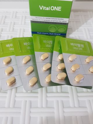뉴트리션팩토리 비타프렙 바이탈원 종합비타민 멀티비타민 600mg — 5점을 준 리뷰어가 2021년 7월 올린 사용 사진