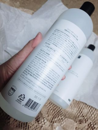 [생활공작소] 식기세척기용 액체세제  X 2개입 — 5점을 준 리뷰어가 2021년 1월 올린 사용 사진