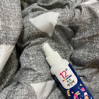 셀바이져 항균 스프레이 핸드워시 + 키즈세정제 SET — 3점을 준 리뷰어가 2021년 3월 올린 사용 사진