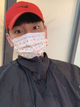 [숨그림] 덴탈마스크 짱구 우리아이 그리고 내가 쓰는 믿을수있는 케릭터 마스크 — 5점을 준 리뷰어가 2021년 9월 올린 사용 사진