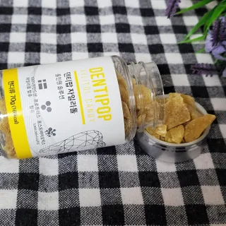 작심연구소 구취제거+충치예방+치아화이트닝 마법의 캔디 덴티팝3종(맛 랜덤 발송) — 5점을 준 리뷰어가 2022년 6월 올린 사용 사진