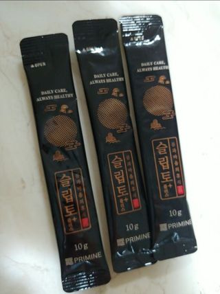 프리마인 자체 기업부설 연구소에서 찾아낸 건강한 수면의 비밀.  슬립토 플러스 30포 — 5점을 준 리뷰어가 2021년 9월 올린 사용 사진