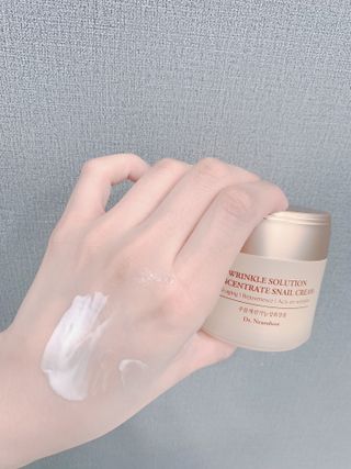 Dr.느루벗 느루벗 링클 솔루션 콘센트레이트 스네일 탄력 달팽이 크림 80g — 5점을 준 리뷰어가 2021년 4월 올린 사용 사진
