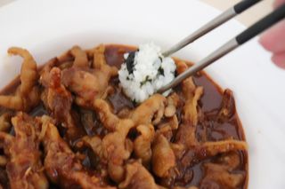 [닭집아들] 직화마라국물닭발 & 직화닭오돌뼈 — 5점을 준 리뷰어가 2024년 4월 올린 사용 사진