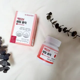 [닥터루템] 액티브 메틸 폴릭 800 4세대 활성형 엽산 1box (1개월분) — 5점을 준 리뷰어가 2023년 1월 올린 사용 사진