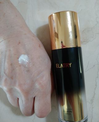 엘러트리 코리아 엘러트리 올인원 세럼 45ml — 5점을 준 리뷰어가 2022년 4월 올린 사용 사진
