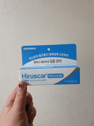 히루스카 포스트아크네 클리어 — 4.5점을 준 리뷰어가 2021년 1월 올린 사용 사진
