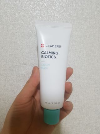 리더스코스메틱 리더스 카밍 바이오틱스 크림 마스크 — 5점을 준 리뷰어가 2021년 6월 올린 사용 사진