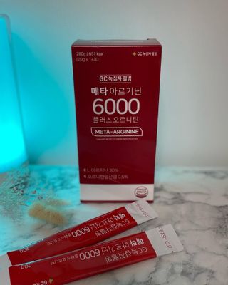 메타아르기닌 GC녹십자웰빙 메타 아르기닌 6000 플러스 오르니틴 — 4점을 준 리뷰어가 2022년 11월 올린 사용 사진
