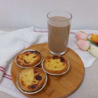 디앙뜨 포르투갈 에그타르트 오리지널 맛+패션후르츠 맛 중 택1 — 5점을 준 리뷰어가 2021년 8월 올린 사용 사진
