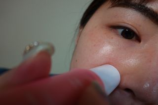 스킨큐어 산다화 카멜리아 안티 링클 멀티밤 — 5점을 준 리뷰어가 2022년 3월 올린 사용 사진