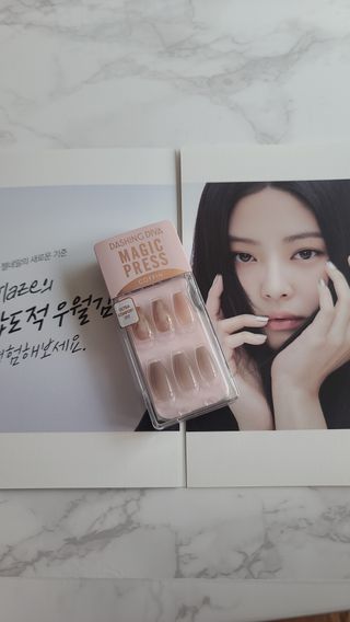 데싱디바 매직프레스 가을매니 코핀 5종 중 택1 — 4점을 준 리뷰어가 2021년 9월 올린 사용 사진