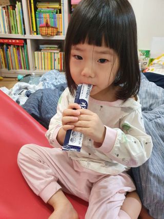 키즈텐플러스 연세 키즈텐 플러스 1개월 — 5점을 준 리뷰어가 2021년 2월 올린 사용 사진