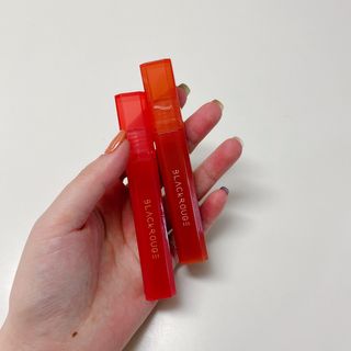 [블랙루즈]하프앤하프틴트 10종 中 택1+랜덤1 — 5점을 준 리뷰어가 2021년 2월 올린 사용 사진