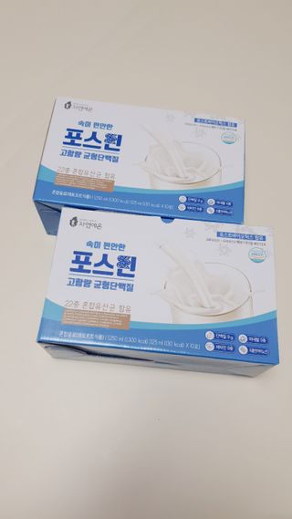 자연에온 마시는 프로틴 고함량 균형단백질 음료 포스틴 125ml 10개입 1BOX — 5점을 준 리뷰어가 2021년 3월 올린 사용 사진