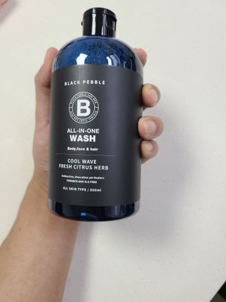 블랙페블 올인원 워시 쿨 웨이브 500ml — 5점을 준 리뷰어가 2021년 6월 올린 사용 사진