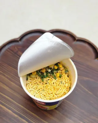 NISSIN 닛신 컵누들  4종 - 씨푸드오리지날, 씨푸드 스파이시, 씨푸드 커리, 씨푸드 XO소스 — 5점을 준 리뷰어가 2021년 12월 올린 사용 사진