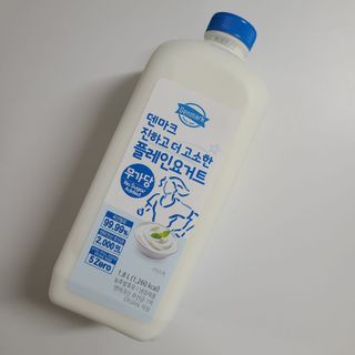 *구매평_[덴마크] 진하고 더 고소한 무가당 플레인 요거트 1.8L — 5점을 준 리뷰어가 2025년 10월 올린 사용 사진