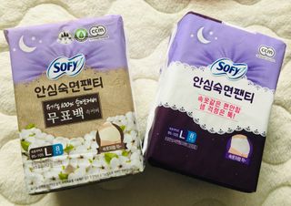 LG유니참 쏘피SOFY [SOFY] 안심숙면팬티/무표백속커버 — 5점을 준 리뷰어가 2021년 4월 올린 사용 사진