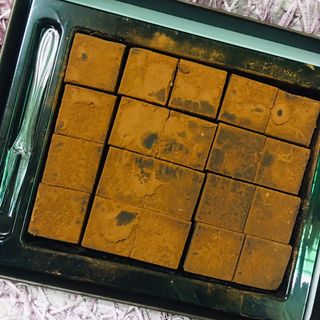 연말/새해선물 동물성 지방 NO 맛있는 비건 생초콜릿 카카올라다크 생초콜릿 — 5점을 준 리뷰어가 2021년 10월 올린 사용 사진