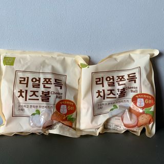 가치식탁 리얼쫀득치즈볼 — 5점을 준 리뷰어가 2021년 2월 올린 사용 사진