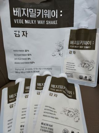 클린24시간 베지밀키웨이 감자 쉐이크 1세트 (5개) — 5점을 준 리뷰어가 2023년 1월 올린 사용 사진