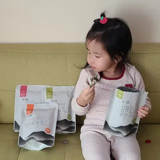 오봉산꽃부각 [만나식품] 오봉산 꽃부각 3가지 맛(오리지널, 새우맛, 매운고추맛) — 5점을 준 리뷰어가 2023년 1월 올린 사용 사진