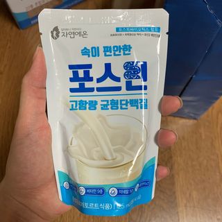 자연에온 마시는 프로틴 고함량 균형단백질 음료 포스틴 125ml 10개입 1BOX — 5점을 준 리뷰어가 2021년 3월 올린 사용 사진